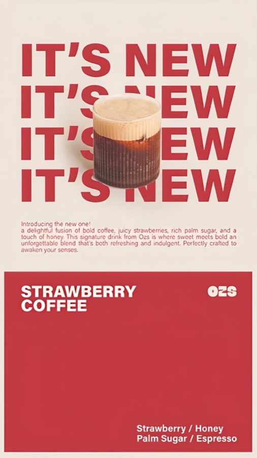 A drinks ad saved as a reference